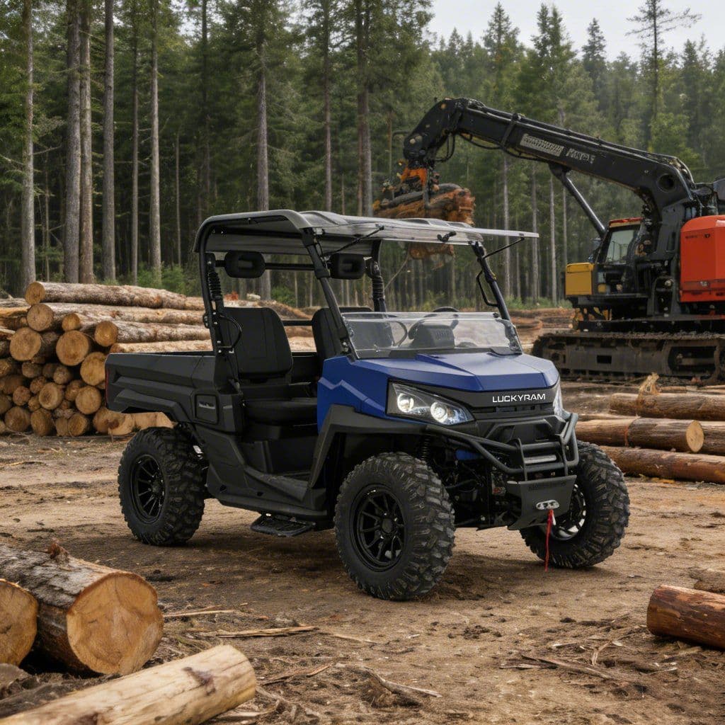 10KW AC Motor UTV Yan Yana 73.6V 150Ah 400A Kontrol Cihazı 4WD Off Road