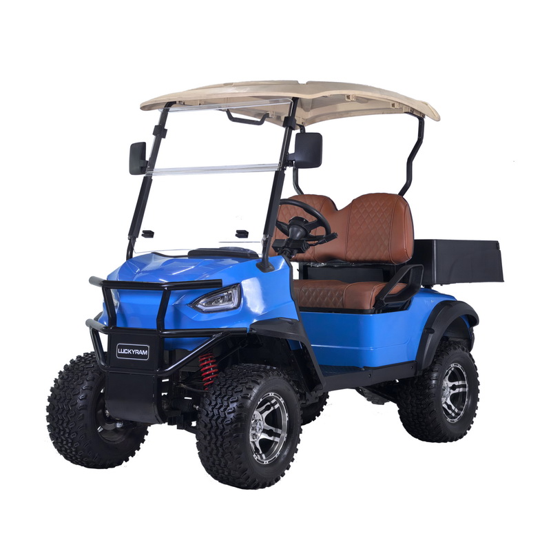 Lityum pil ile 2 kişilik kargo elektrikli kaldırılmış av aracı H1