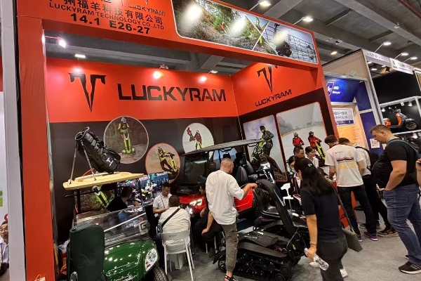 Luckyram, Canton Fuarı'nda büyük popülerliğe sahipti