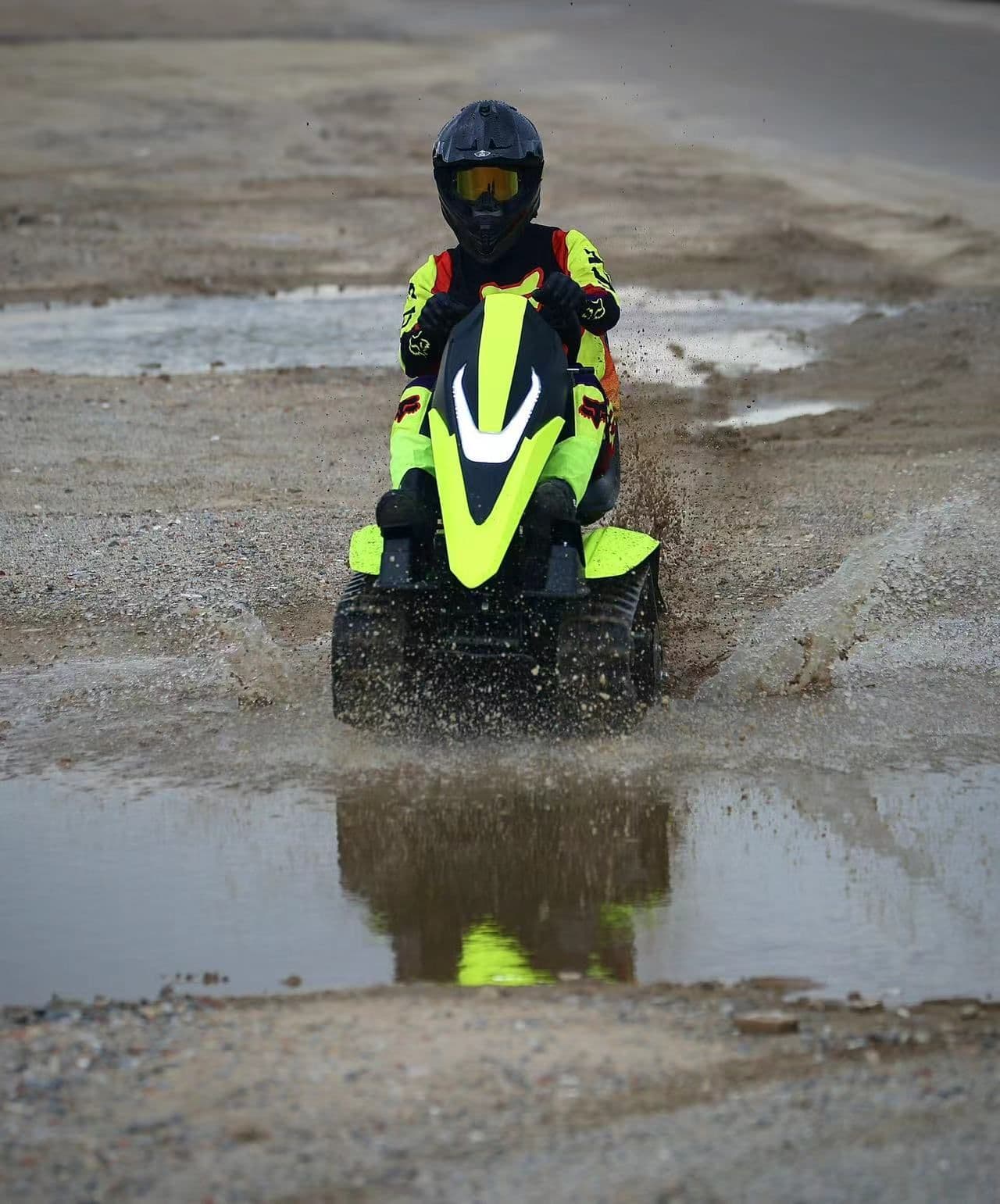 72V 4kw 45ah Lityum Pil Çift Yollu Off-Road Elektrikli Go-Kart