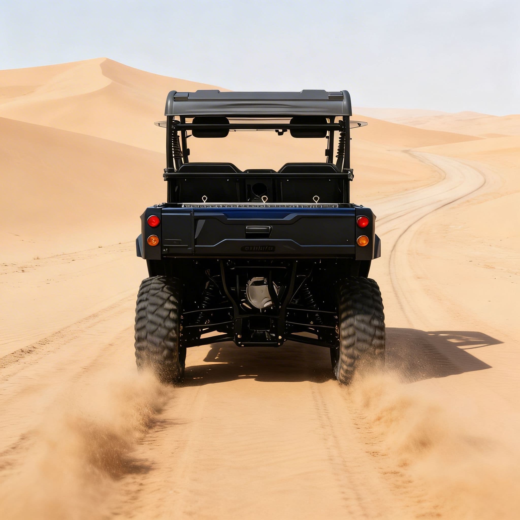 73.6V 150Ah 4WD Elektrikli UTV PKE Anahtarsız 1000kg Çekme