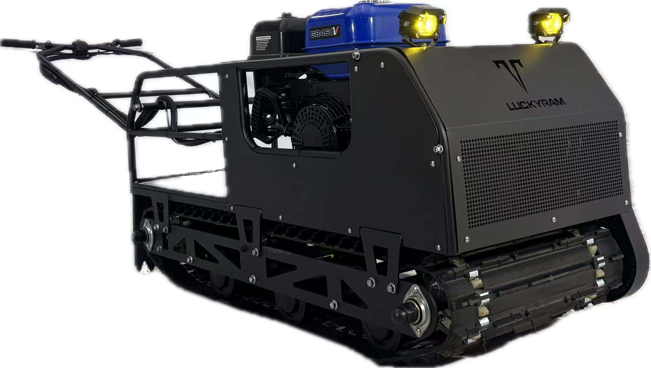 Yüksek menzilli elektrikli kar motosikleti - SnowWolf