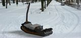 Güçlü Yardımcı Kar Taşımacılığı Snowfox Paletli Çiftçiler Elektrikli Kar Araci